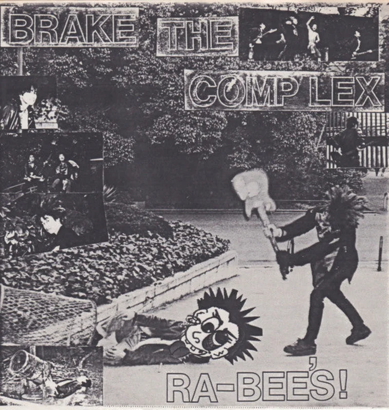 Ra-Bee's! - Brake The Complex USED 7" (red flexi)