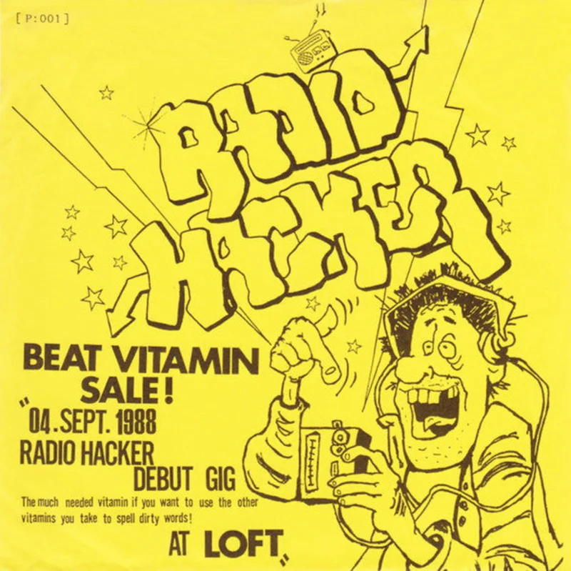 Radio Hacker - Beat Vitamin Sale USED 7" (flexi)