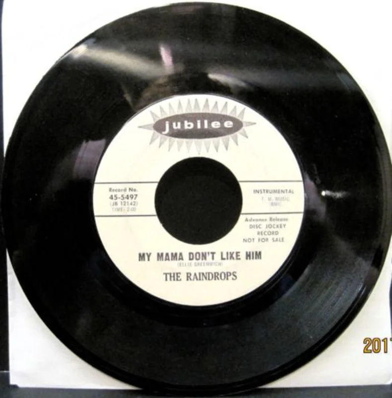 Raindrops - Don't Let Go b/w My Mama Don't Like Him
