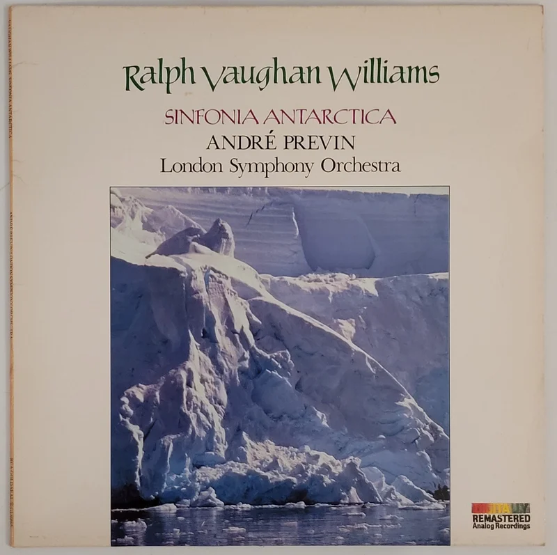 Ralph Vaughan Williams, Andr Previn, London Symphony Orchestra  Sinfonia Antartica Lp