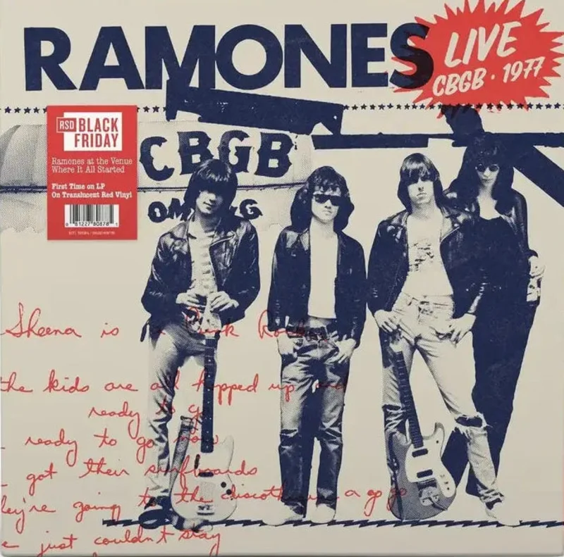 Ramones - Live And CBGB's Lp (Ltd RSD Black Friday Red)