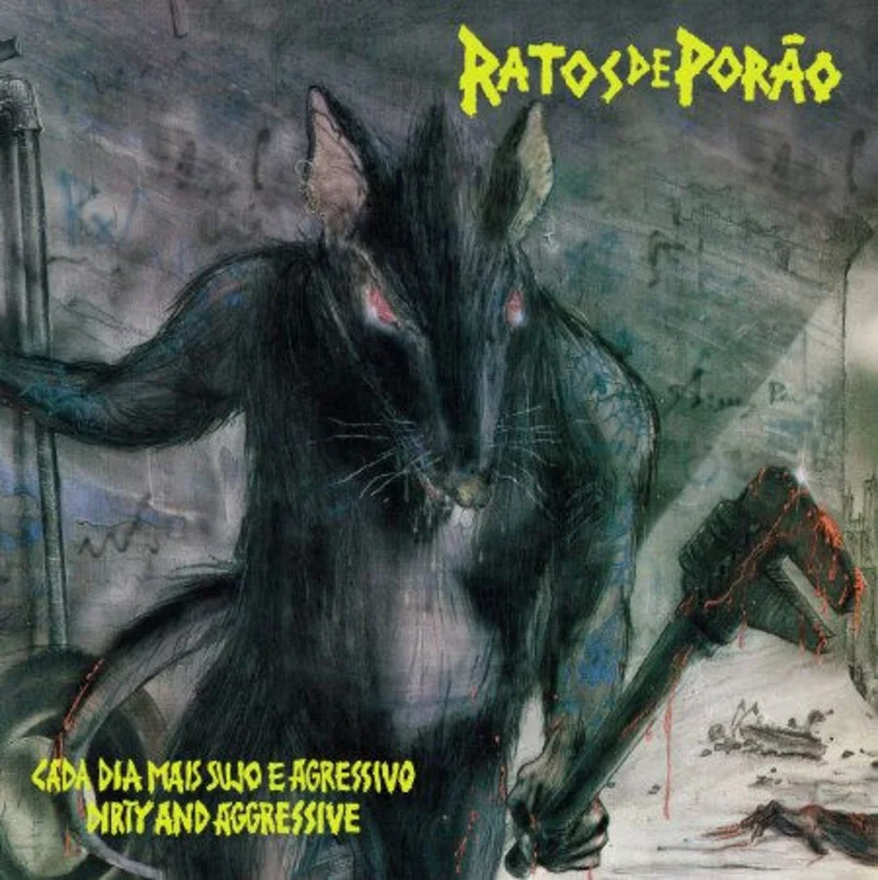 Ratos De Porao - Cada Dia Mais Sujo E Agressivo / Dirty And Aggressive NEW 2xLP
