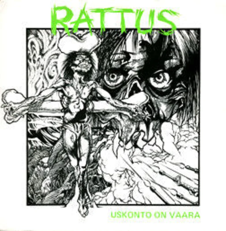 RATTUS USKONTO back patch