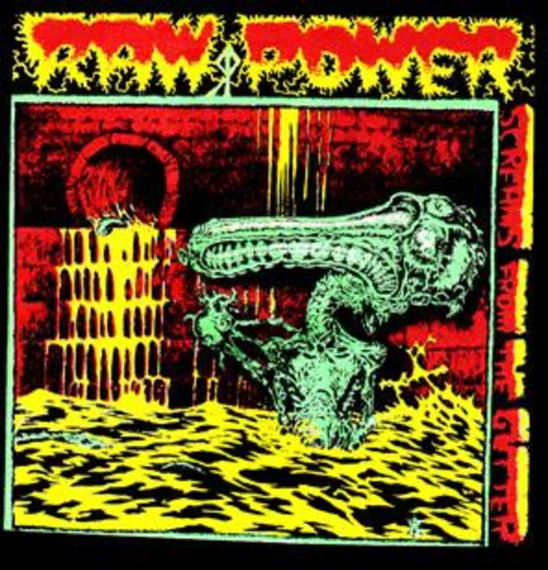 RAW POWER SCREAMS back patch