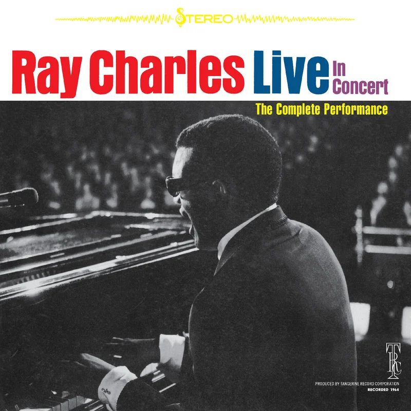 Ray Charles - Live In Concert - 2 LP expanded edition on colored vinyl for RSD26