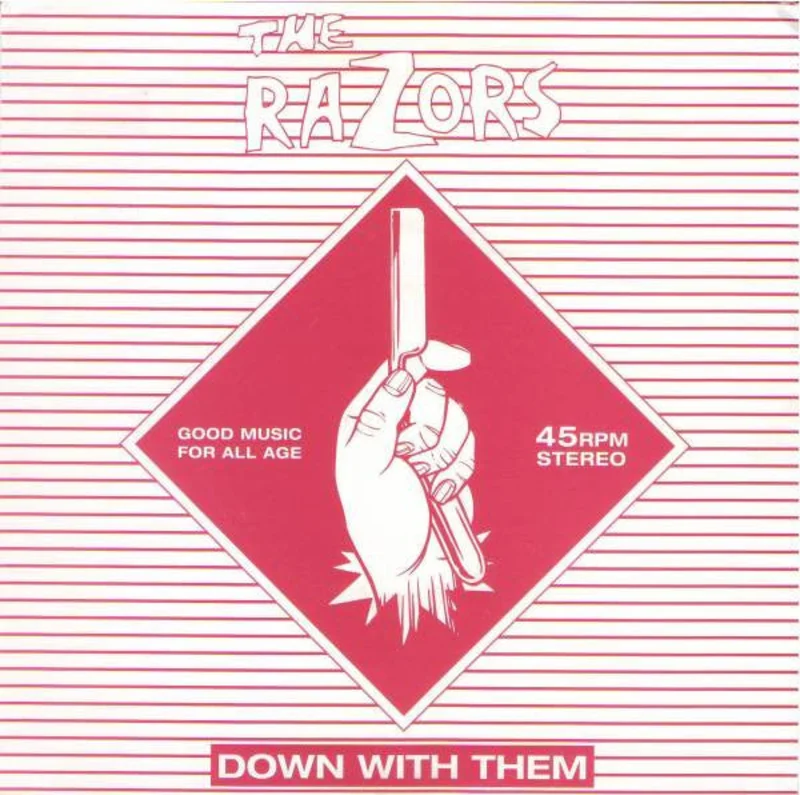 Razors - Down With Them USED 7"