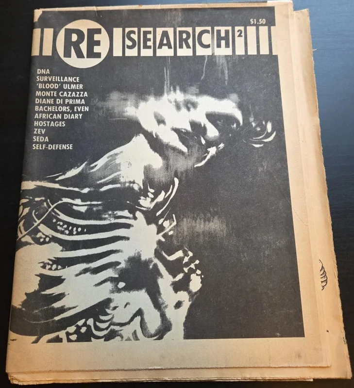 Re/Search #2 1981  USED MAGAZINE