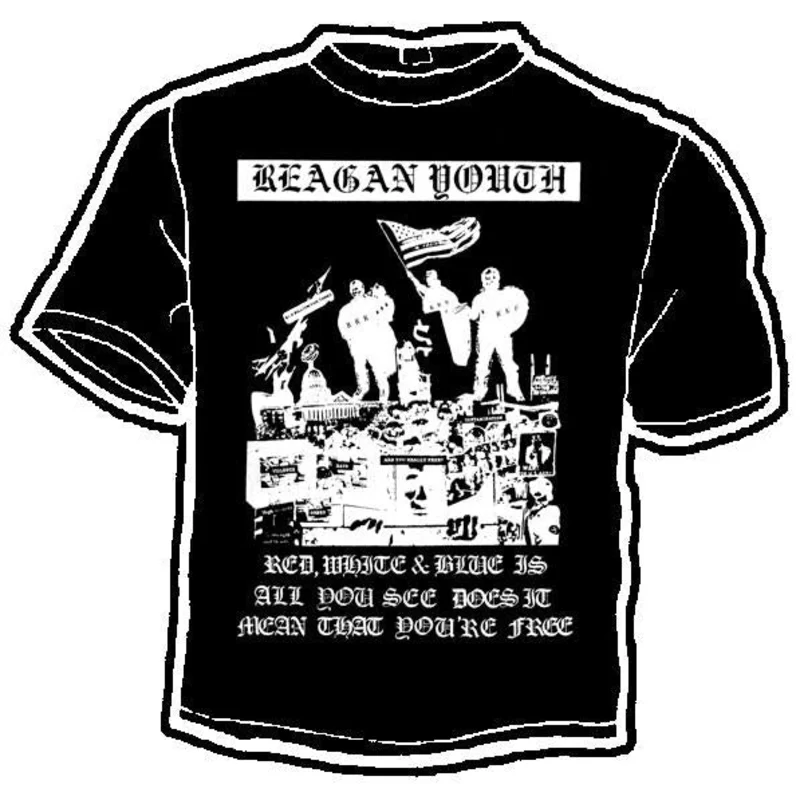 REAGAN YOUTH FLAG shirt