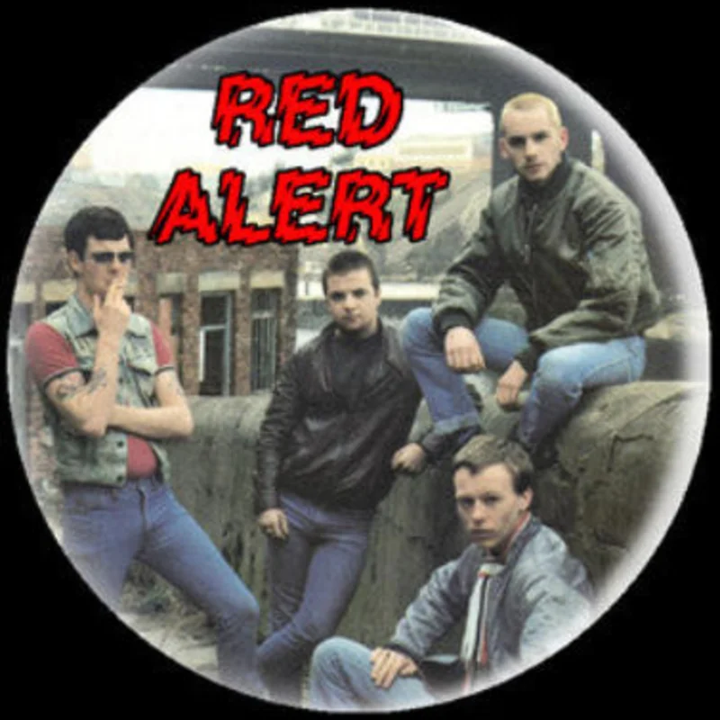 RED ALERT PIC button (1 inch)