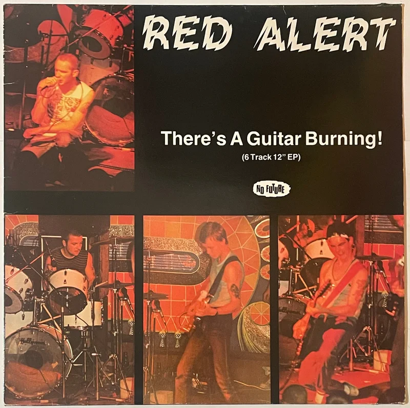 Red Alert - There's A Guitar Burning! EP