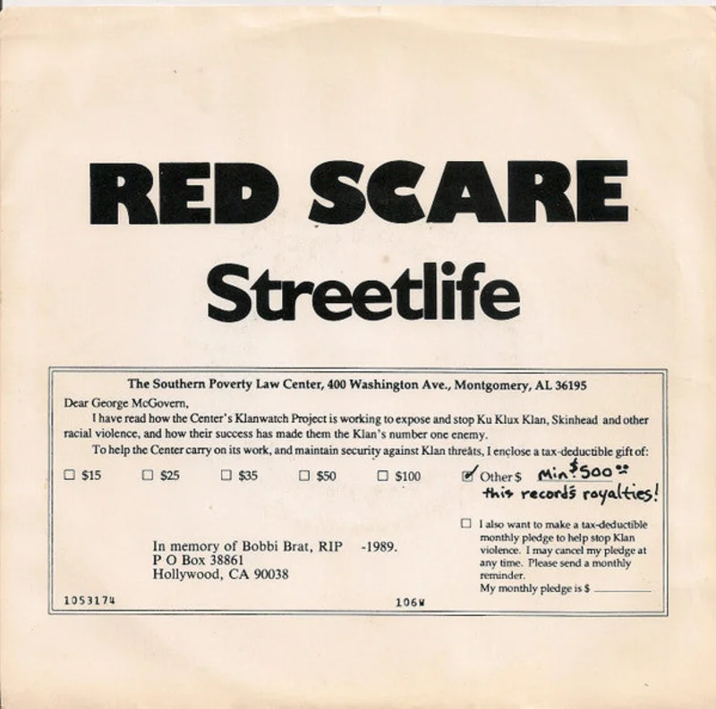 Red Scare - Streetlife USED 7"