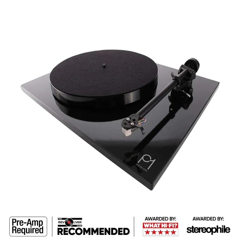 Rega Planar 1 [Phono Pre-Amp Needed] Black