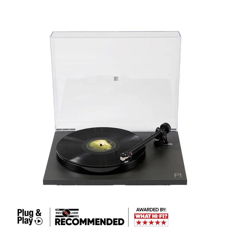 Rega Planar 1 Plus [Plug & Play] Black