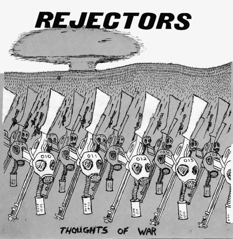 Rejectors - Thoughts Of War NEW 7"