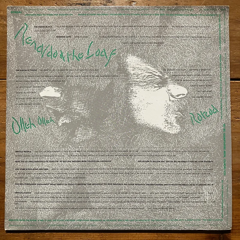 Renaldo & The Loaf  Olleh, Olleh Rotcod (LP)