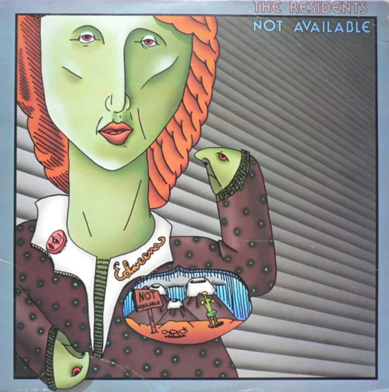 Residents - Not Available NEW POST PUNK / GOTH LP