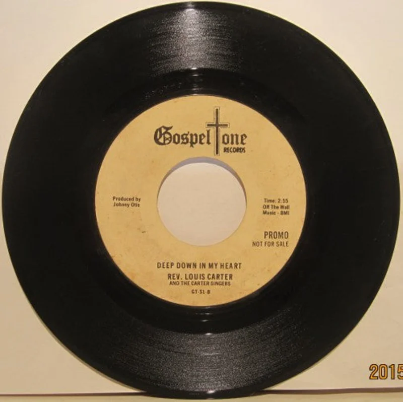 Reverend Louis Carter - He's Like a Shelter/ Deep Down in My Heart