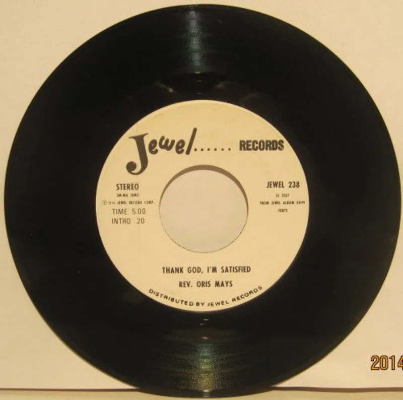 Reverend Oris Mays - Thank God, I'm Satisfied/ Religion ain't what it used to be