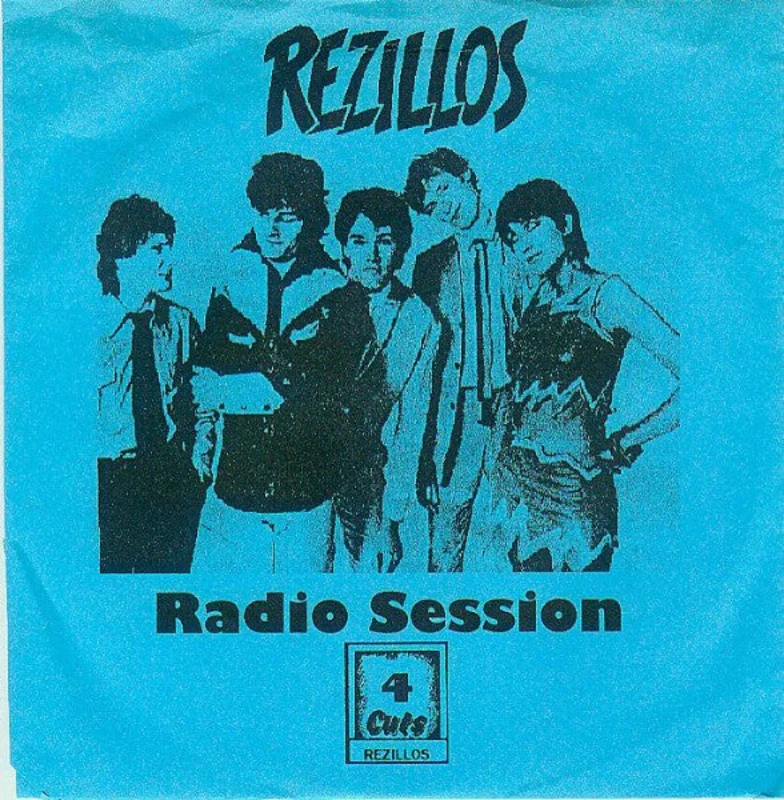 Rezillos - Radio Session USED 7" (gold vinyl)