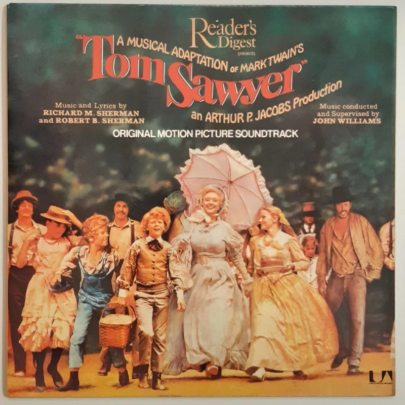 Richard M Sherman & Robert B Sherman, John Williams - Tom Sawyer Original Motion Picture Soundtrack Lp