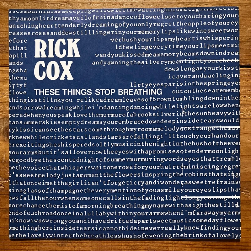 Rick Cox Maria Falling Away (10inch)