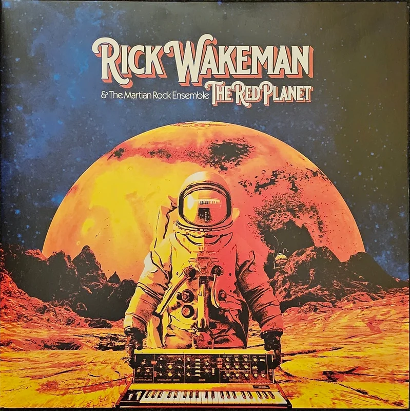 Rick Wakeman & The Martian Rock Ensemble  The Red Planet Lp