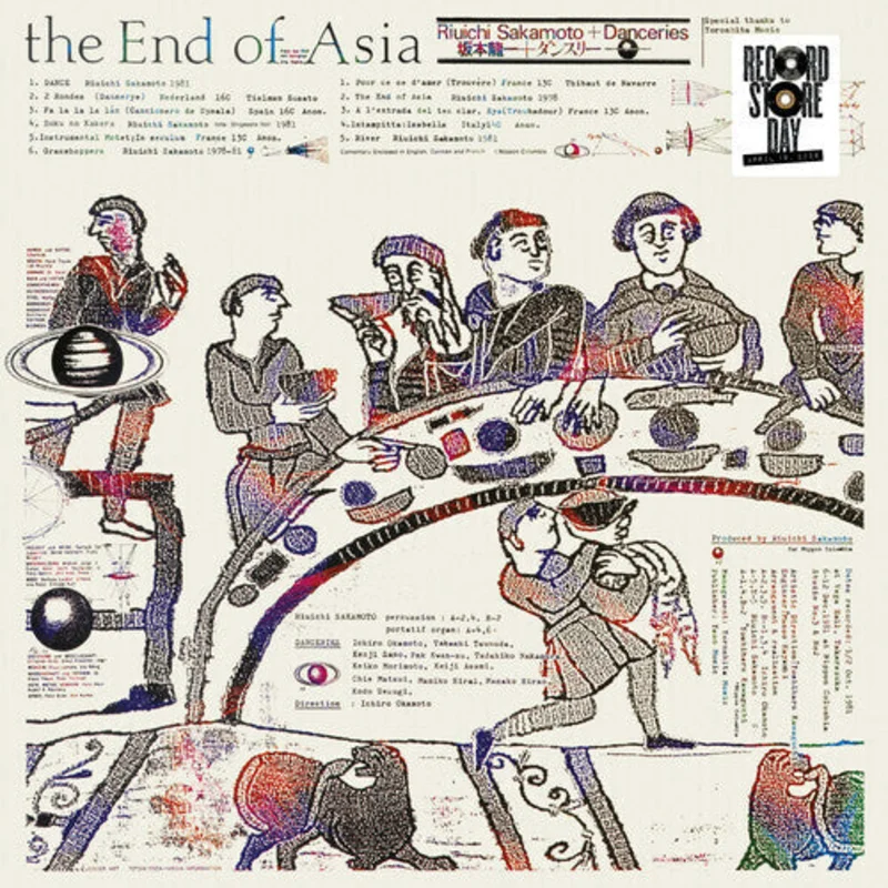 Riuichi Sakamoto + Danceries - End of Asia - on limited colored vinyl RSD26