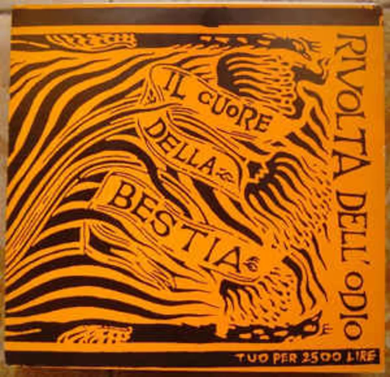 Rivolta Dell'Odio - Il Cuore Della Bestia USED 7" (oragne vinyl)