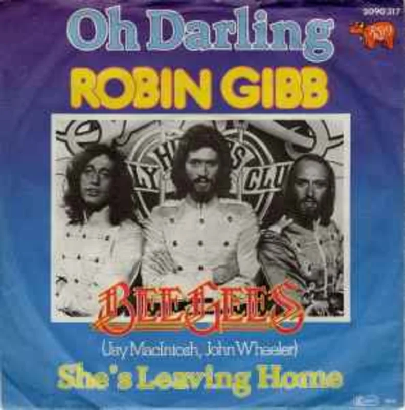 Robin Gibb  Oh Darling  (1978)     7"