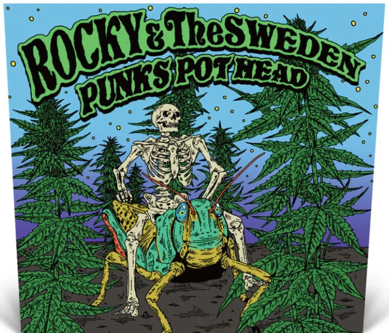 Rocky & The Sweden - Punks Pot Head NEW LP