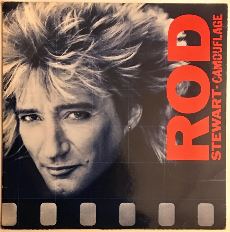 Rod Stewart - Camouflage Lp