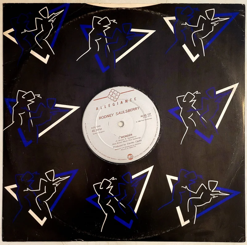 Rodney Saulsberry - I Wonder / Her Song 12" Single
