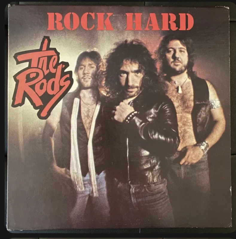 Rods - Rock Hard NEW METAL LP