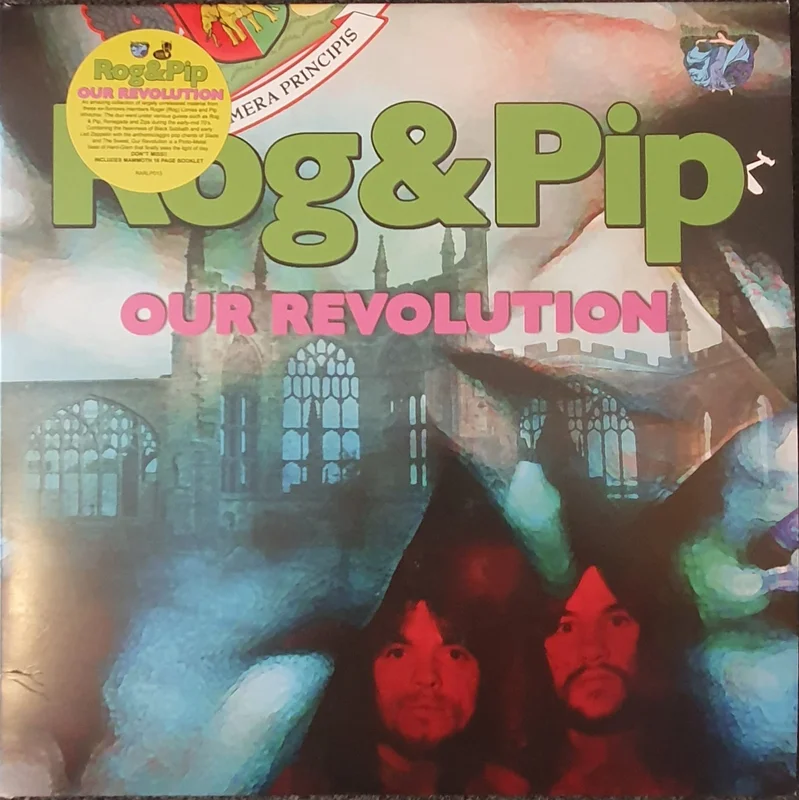 Rog & Pip - Our Revolution Lp (Ltd Clear + Bonus 7")