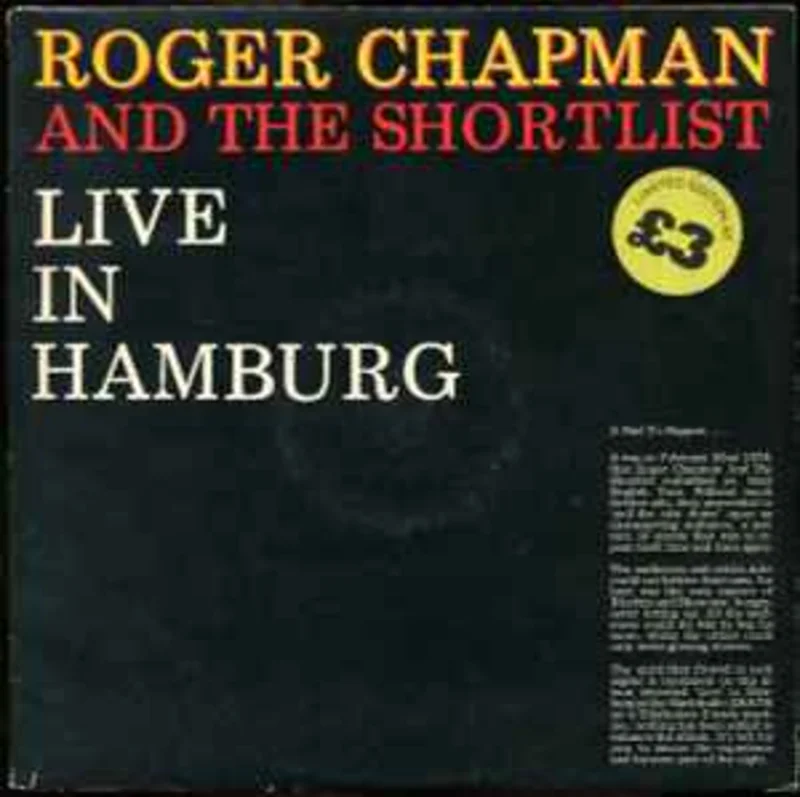 Roger Chapman And The Shortlist  Live In Hamburg  (1979)