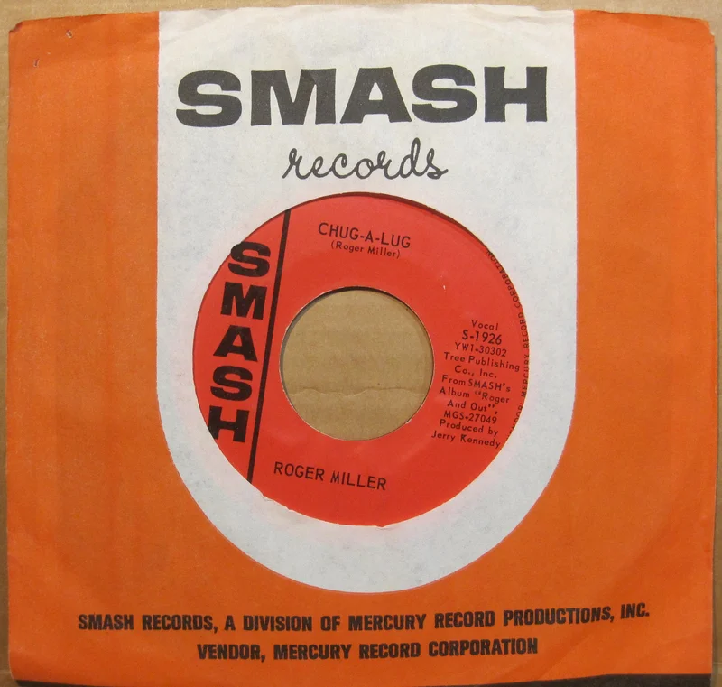 Roger Miller - Chug-A-Lug b/w Reincarnation