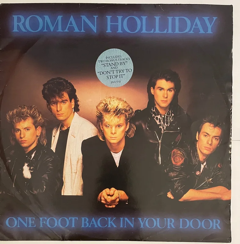 Roman Holiday - One Foot Back In Your Door 12" Single
