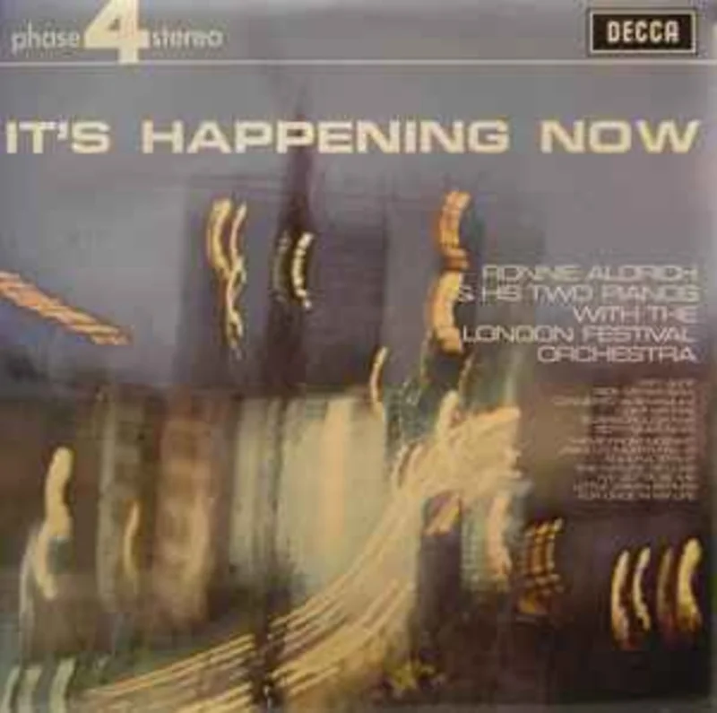 Ronnie Aldrich & His Two Pianos* With The London Festival Orchestra  It's Happening Now  (1969)