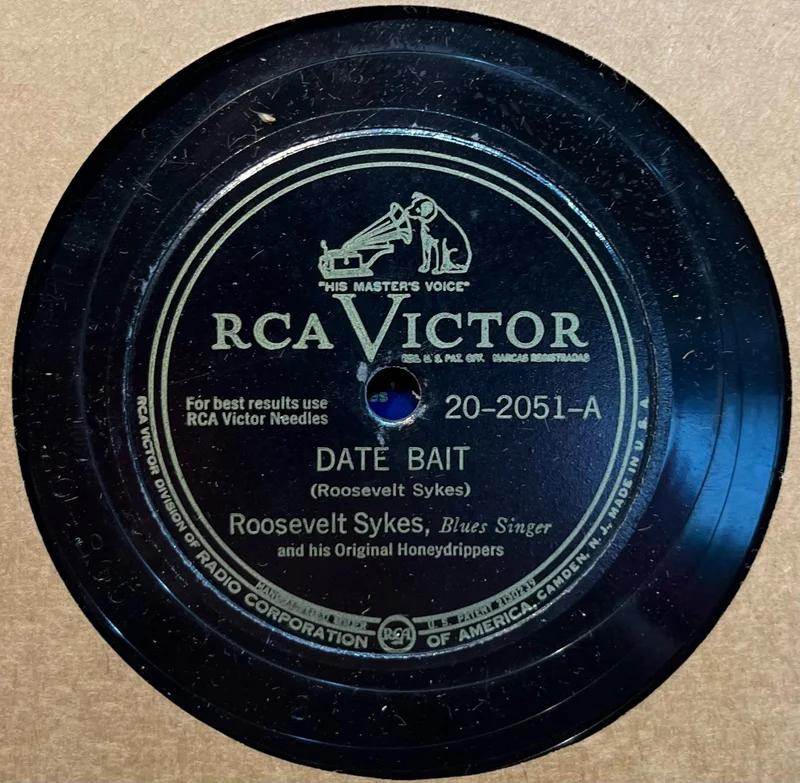 Roosevelt Sykes - "Date Bait" b/w "Tonight"