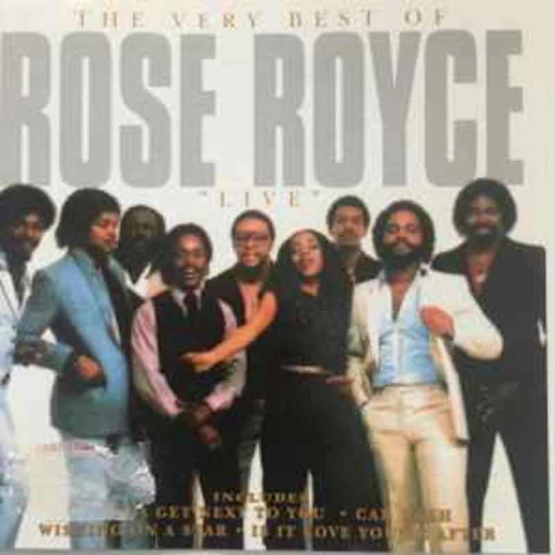 Rose Royce  The Very Best Of Rose Royce "Live"  (1996)    CD