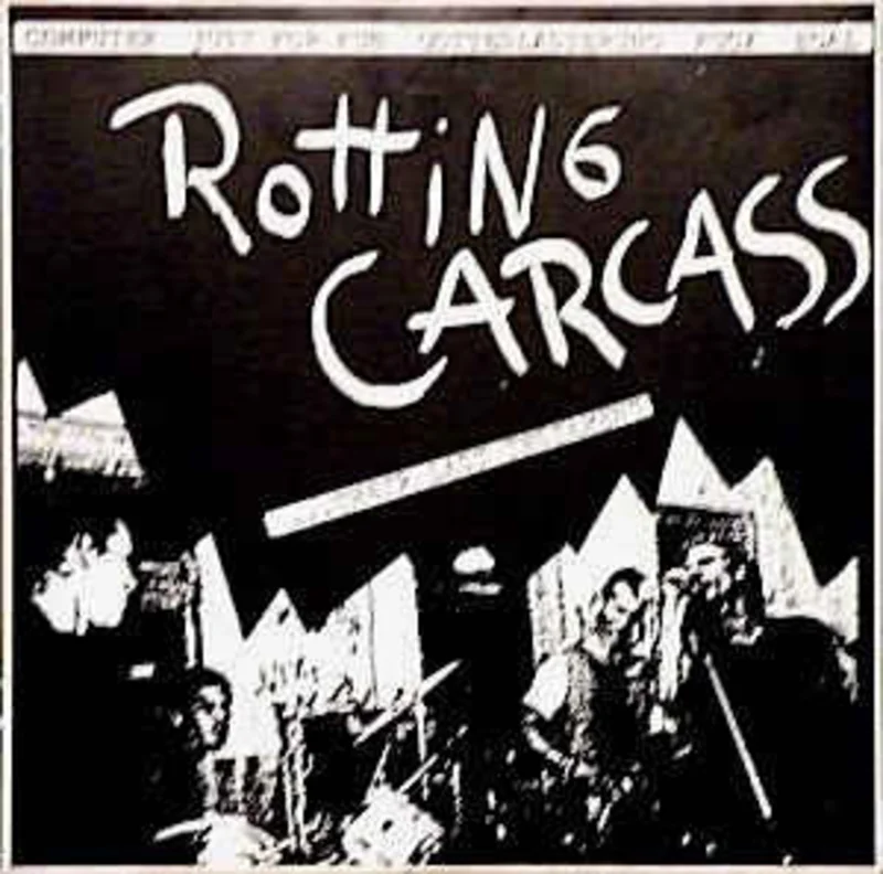 Rotting Carcass/Wut - Split USED LP (yellow splatter vinyl)
