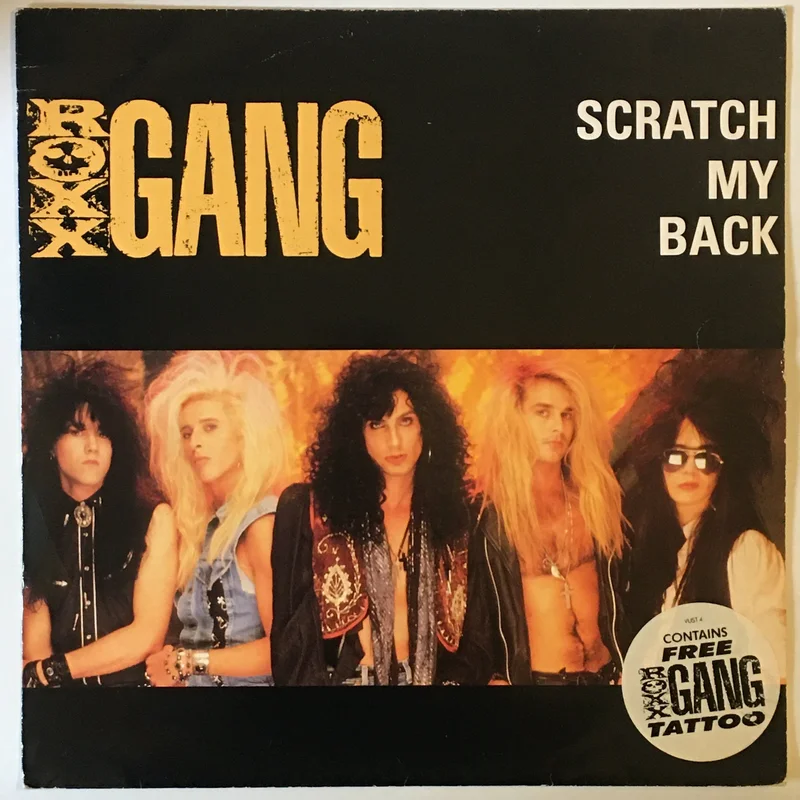 Roxx Gang - Scratch My Back 12" Single