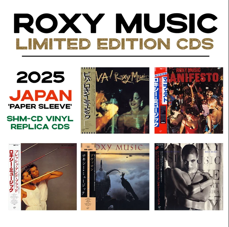 Roxy Music / SHM-CD - 5CD Bundle - Batch 2