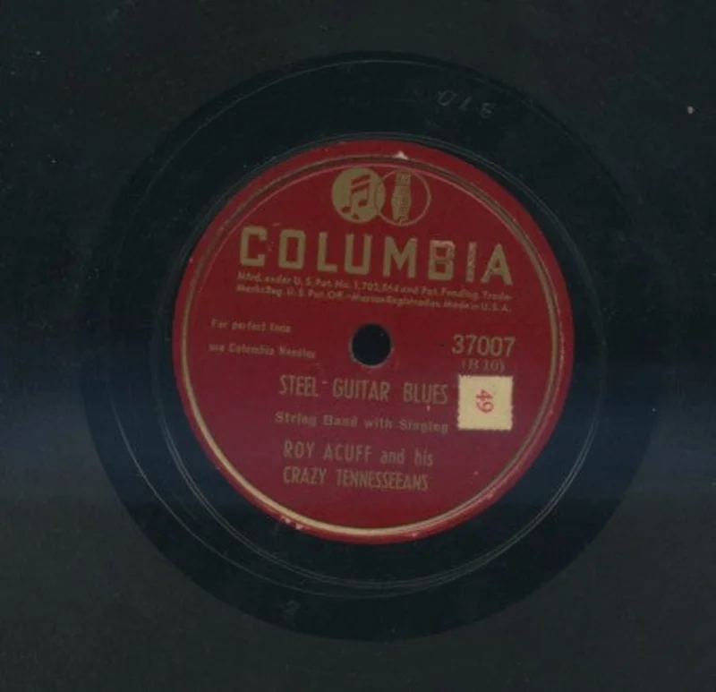 Roy Acuff & His Crazy Tennesseans - Steel Guitar Blues / Steel Guitar Chimes