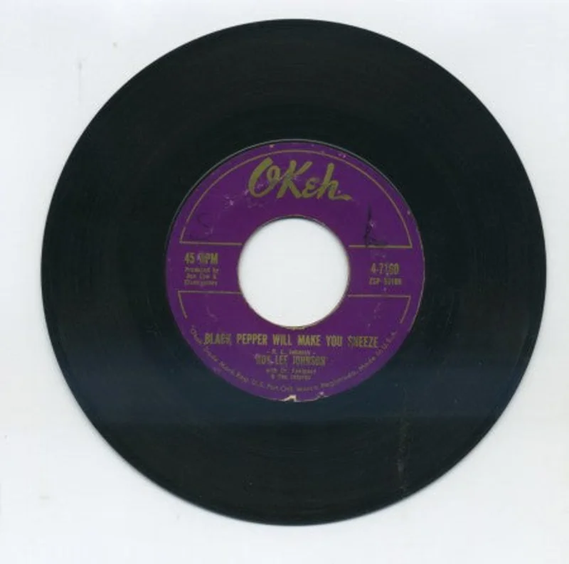Roy Lee Johnson - Black Pepper Will Make You Sneeze/ Too Many Tears