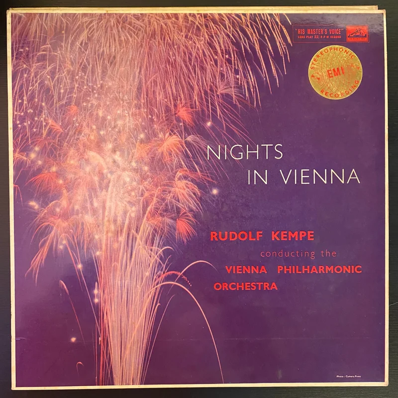 Rudolf Kempe - Nights In Vienna (Used Vinyl - VG+) SC Marketplace