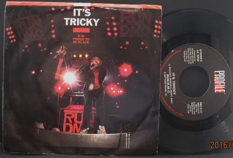 RUN DMC - It's Tricky b/w Proud to be Black
