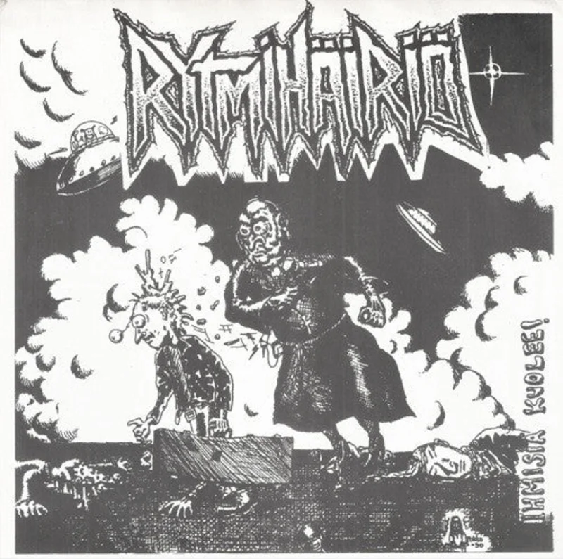 Rytmihairio - Ihmisi Kuolee! USED 7"