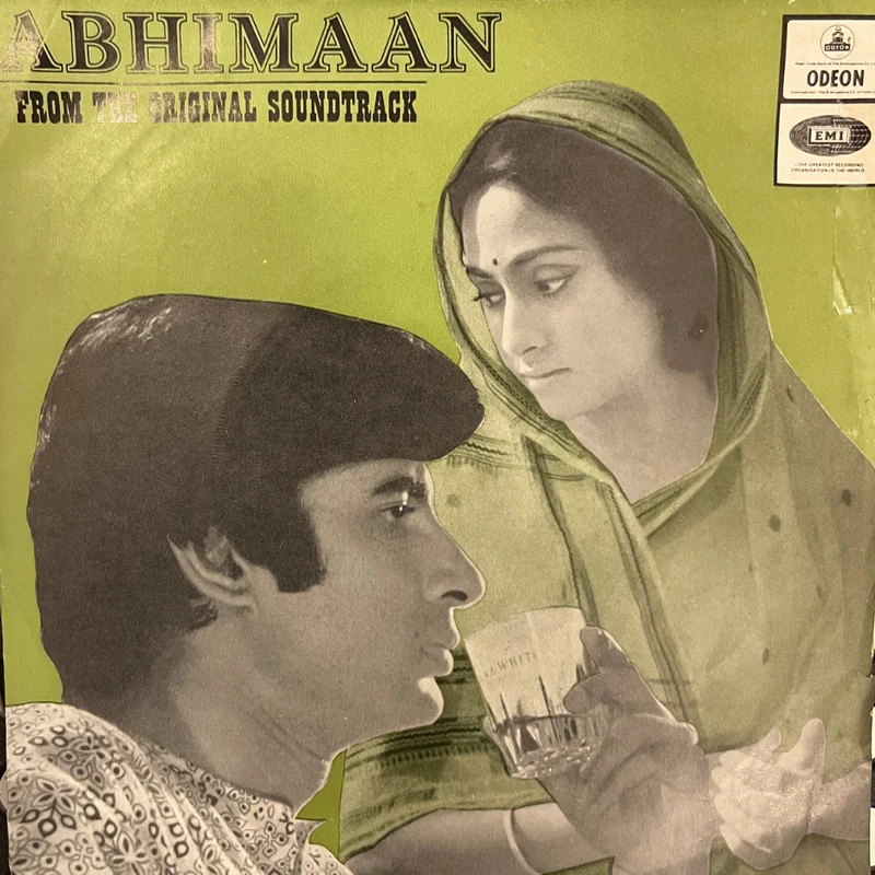 S. D. Burman, Majrooh  Abhimaan (7 Inch Disc - Ep) (Used Vinyl - VG+) NJ Marketplace