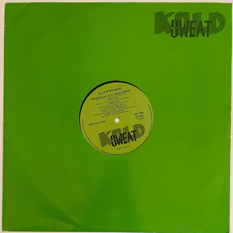 S.L. Troopers - (Breaking Out In A) Cold Sweat 12" Single